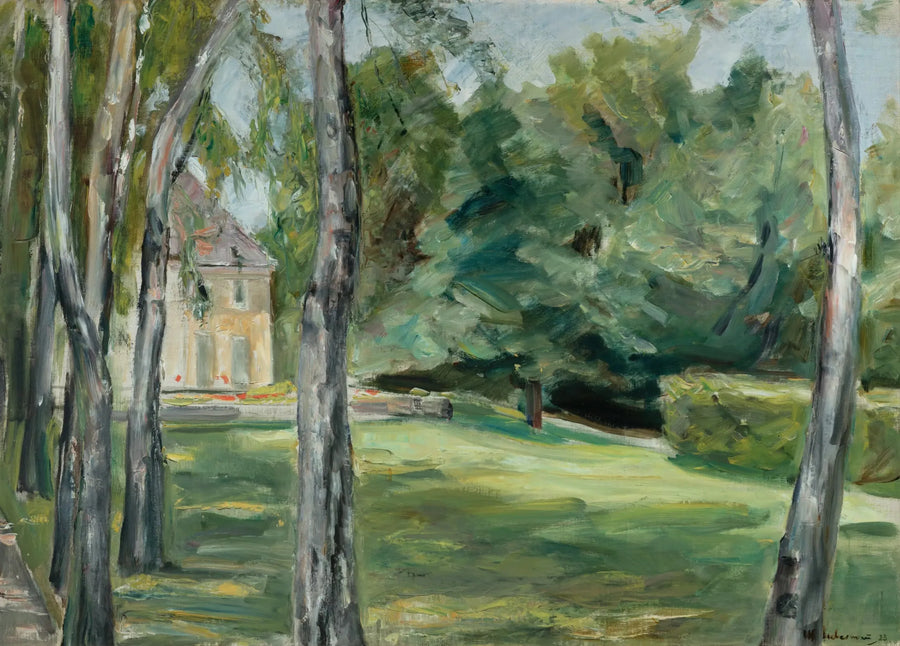 Huis in de tuin - Max Liebermann