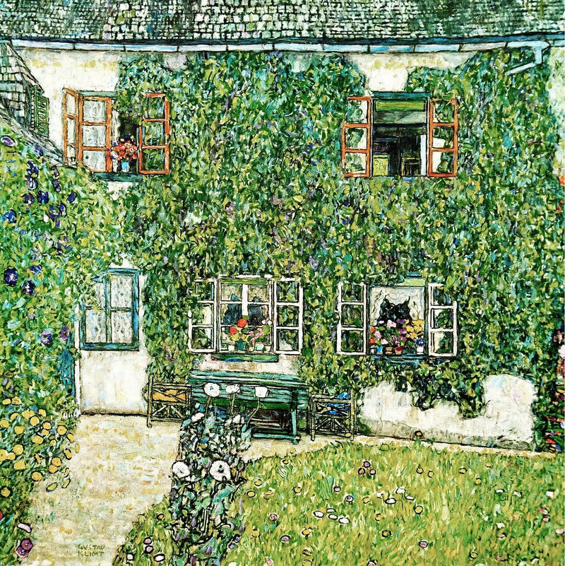 Landhuis in Unterach aan de Attersee - Gustav Klimt