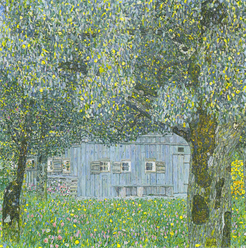 Landhuis in Opper-Oostenrijk - Gustav Klimt