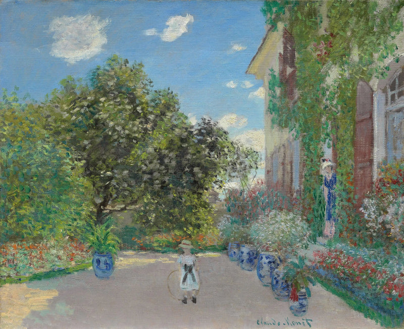 Huis van de kunstenaar in Argenteuil - Claude Monet