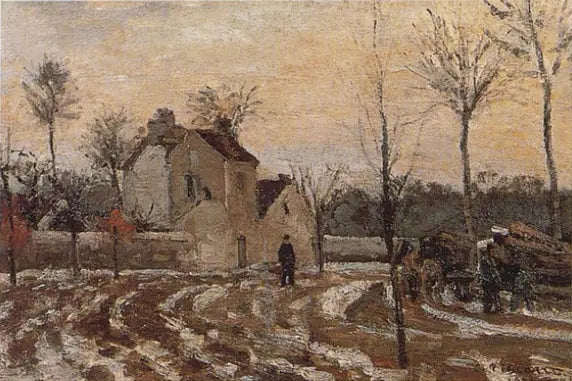 Huis van de heer Musy, Louveciennes - Camille Pissarro