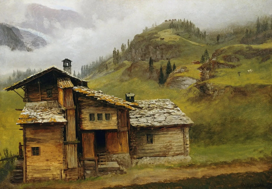 Berglandhuis - Albert Bierstadt

Source:
Maison de montagne - Albert Bierstadt