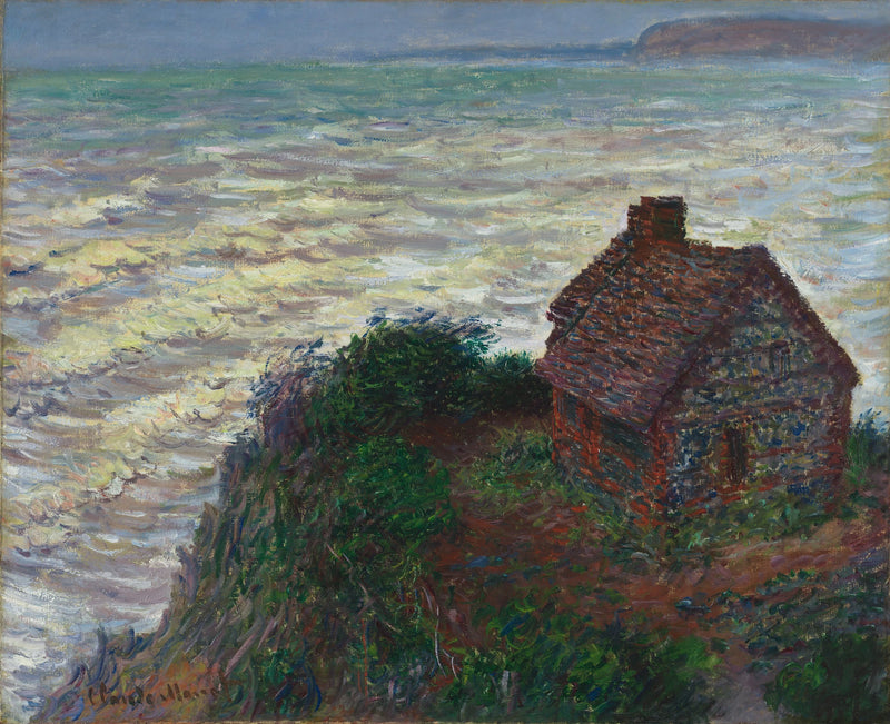 Het douanekantoor, Varengeville W739 - Claude Monet
