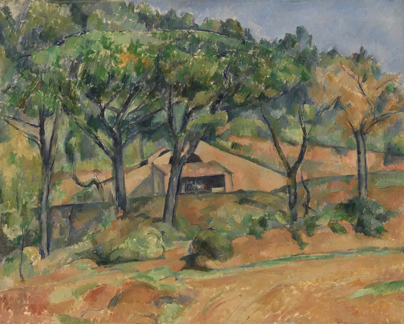 Huis in Provence - Paul Cézanne