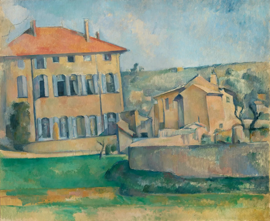 Huis en boerderij van Jas de Bouffan - Paul Cézanne