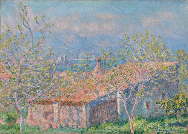 Tuinmanshuis in Antibes - Claude Monet