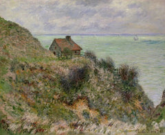 Fisherman's House, bewolkt weer W734 - Claude Monet