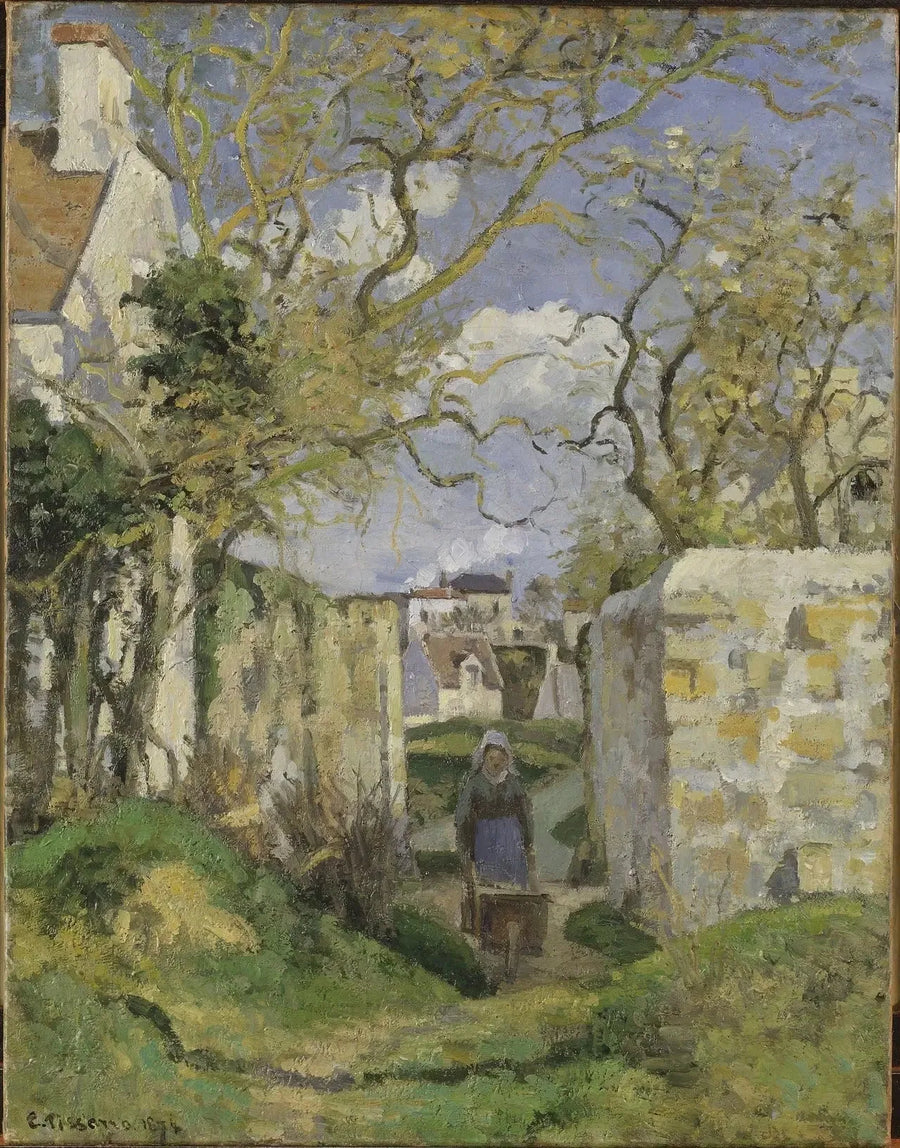 huis Rondest, Pontoise - Camille Pissarro