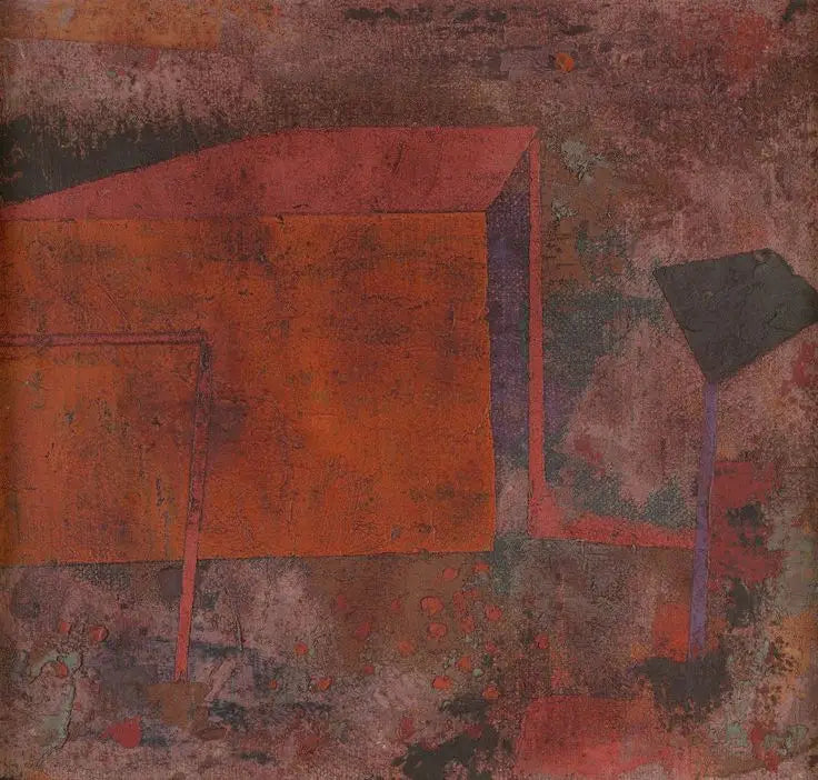 Rode huis - Paul Klee