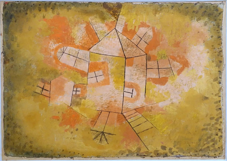 Draaiend huis - Paul Klee