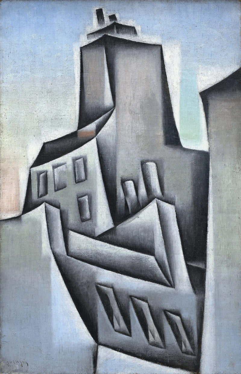 Huizen in Parijs - Juan Gris
