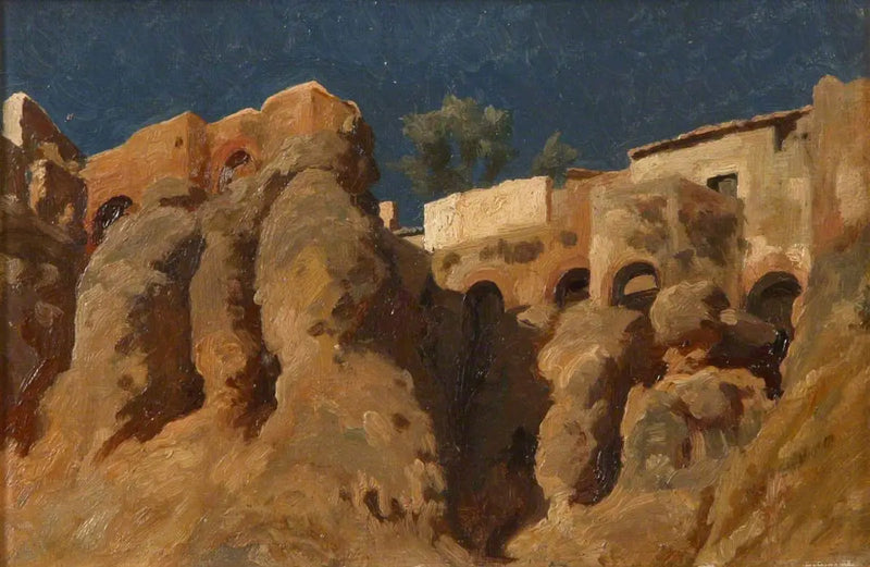 Huizen op de top van een klif in de Middellandse Zee (misschien op Capri) - Frederic Leighton

Source:
Maisons au sommet d'une falaise en Méditerranée (peut-être à Capri) - Frederic Leighton