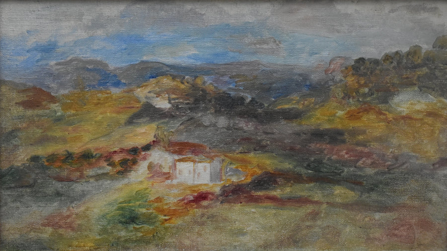Huizen in Cagnes - Pierre-Auguste Renoir