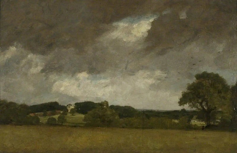 Malvern Hall vanuit het zuidwesten - John Constable