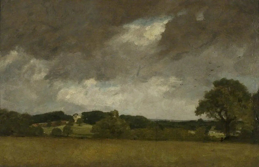 Malvern Hall vanuit het zuidwesten - John Constable