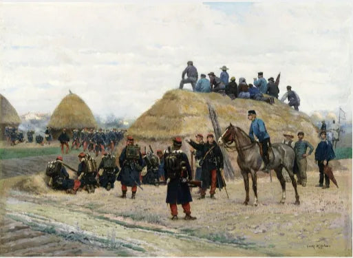 Herfstmanoeuvres - Édouard Detaille