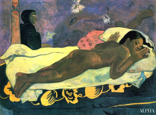 Manao Tupapau - Paul Gauguin - Reproductions de tableaux et peintures haut de gamme