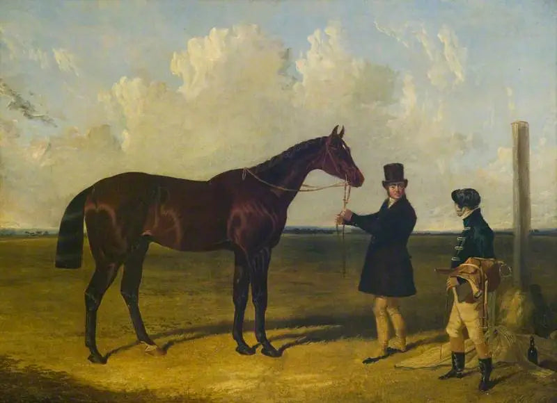 'Mango', winnaar van de St Leger, 1837 - John Frederick Herring, Sr.

Source:
Mango', lauréat du St Leger, 1837 - John Frederick Herring, Sr.