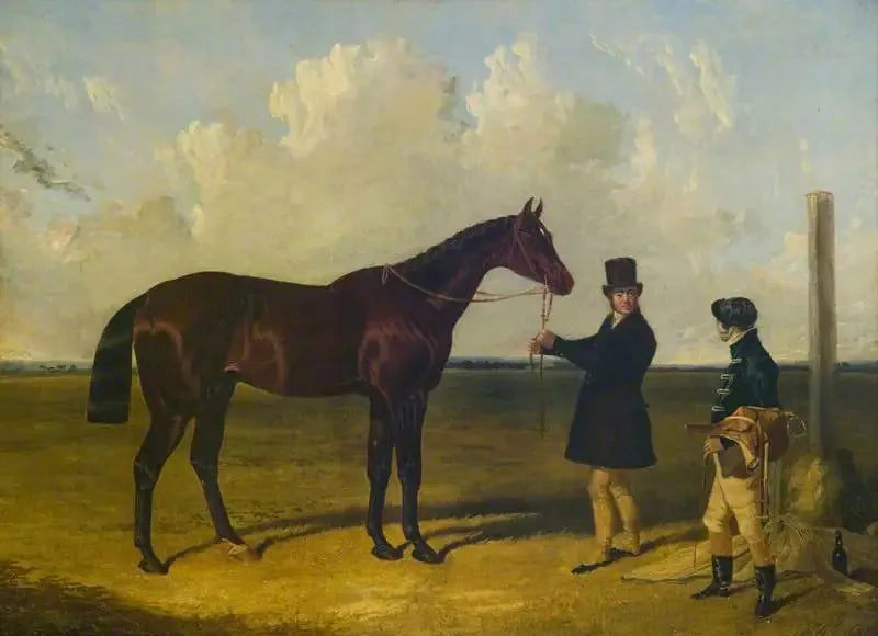 'Mango', winnaar van de St Leger, 1837 - John Frederick Herring, Sr.

Source:
Mango', lauréat du St Leger, 1837 - John Frederick Herring, Sr.
