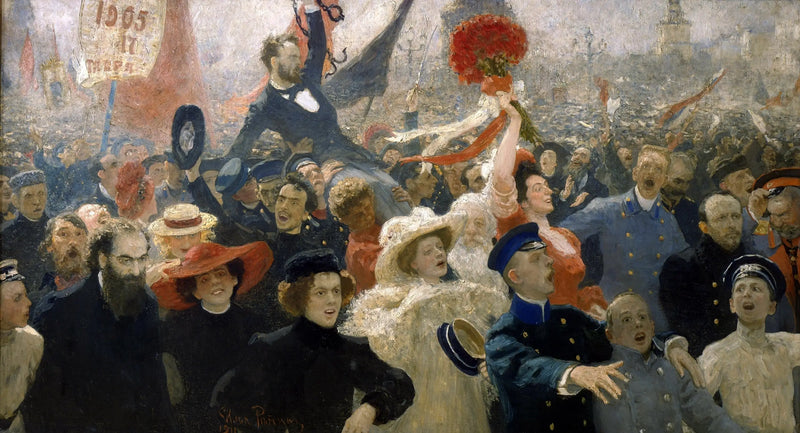 Manifestatie van 17 oktober 1905 - Ilya Repin