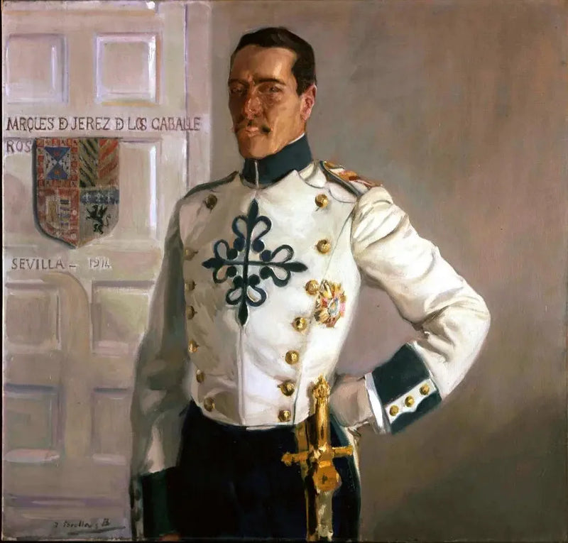 Manuel Pérez de Guzmán en Boza Liaño Aubarede, markies van Jerez de los Caballeros - Joaquín Sorolla