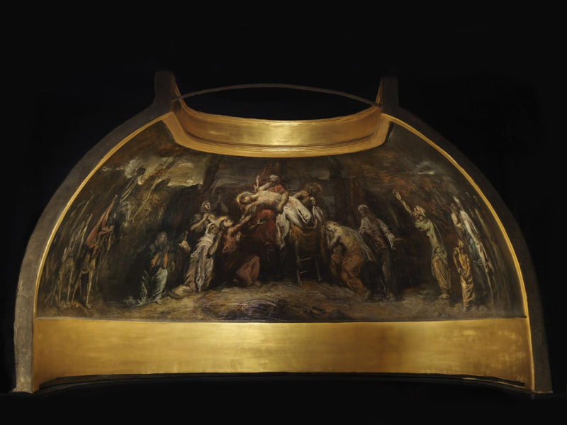 Maquette van het halfrond van de kerk Saint-Philippe du Roule: 