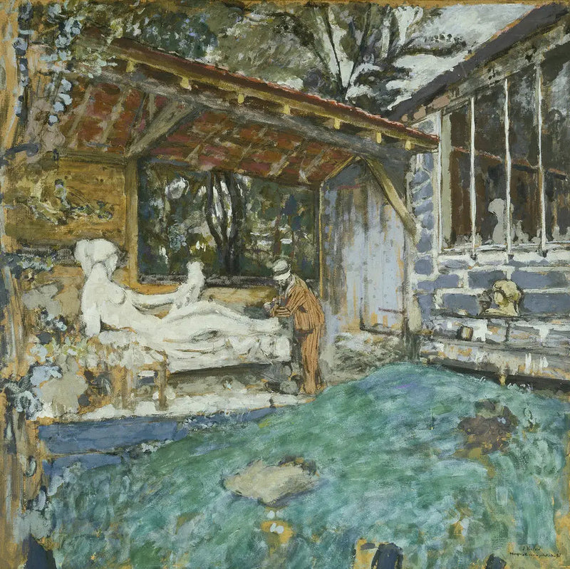 Maquette voor een portret van Maillol - Édouard Vuillard