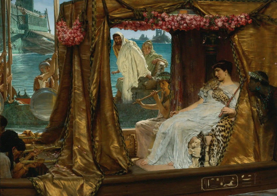 Marc Antoine en Cleopatra - Lawrence Alma-Tadema