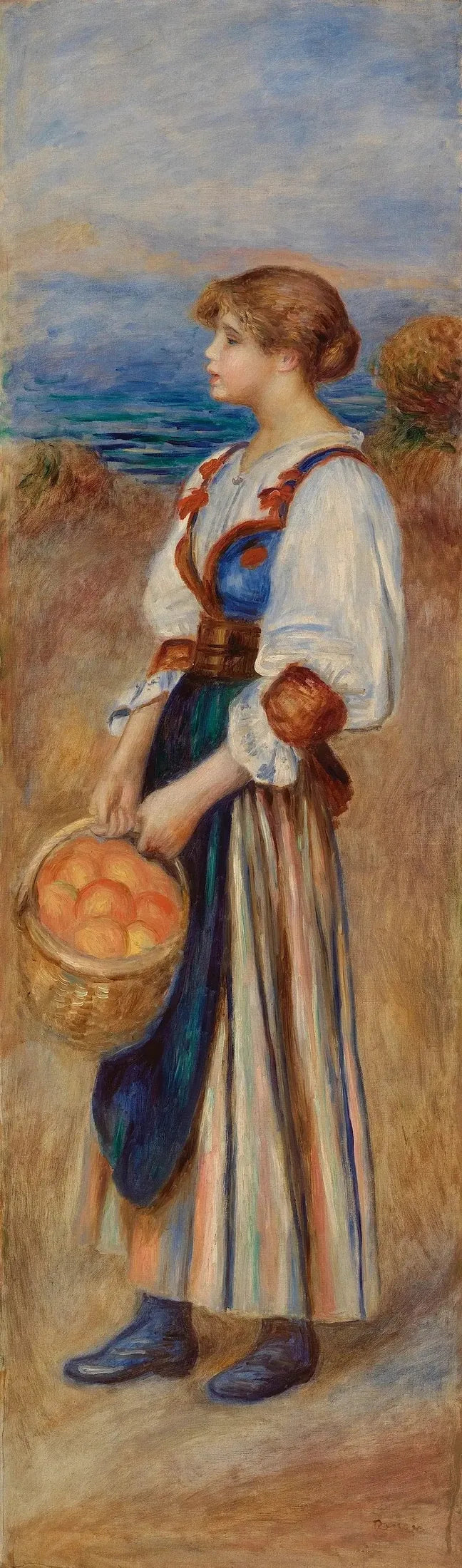 Sinaasappelverkoopster - Pierre-Auguste Renoir