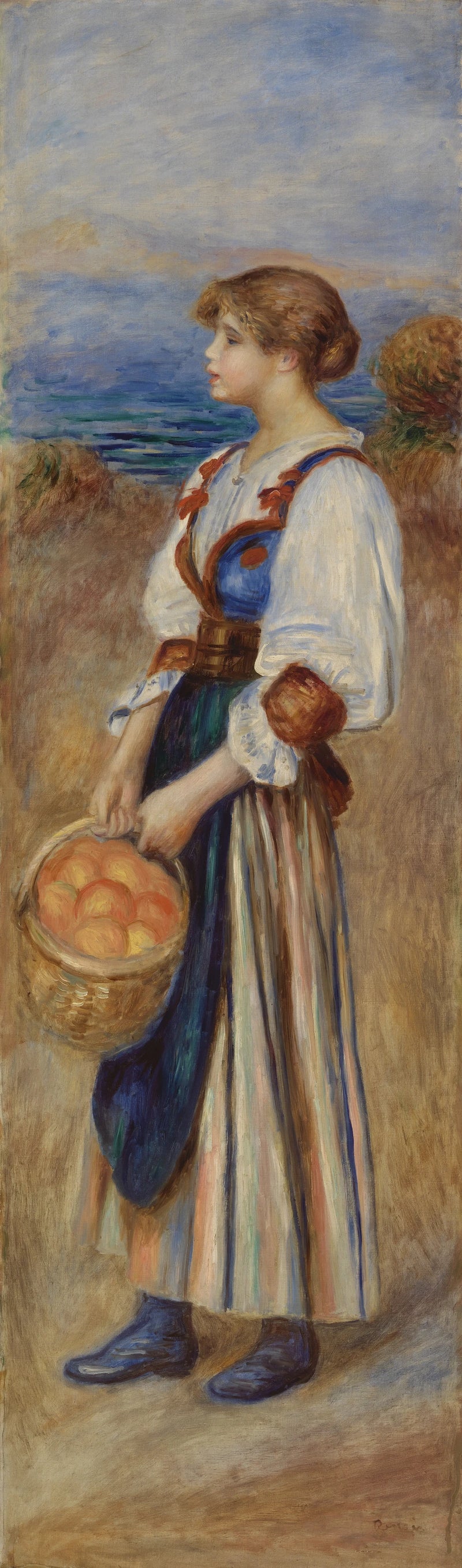 Sinaasappelverkoopster - Pierre-Auguste Renoir