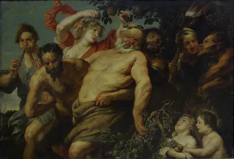 Markt van Silène - Peter Paul Rubens