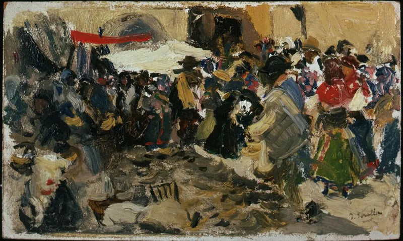Markt, León (Luifels) - Joaquín Sorolla
