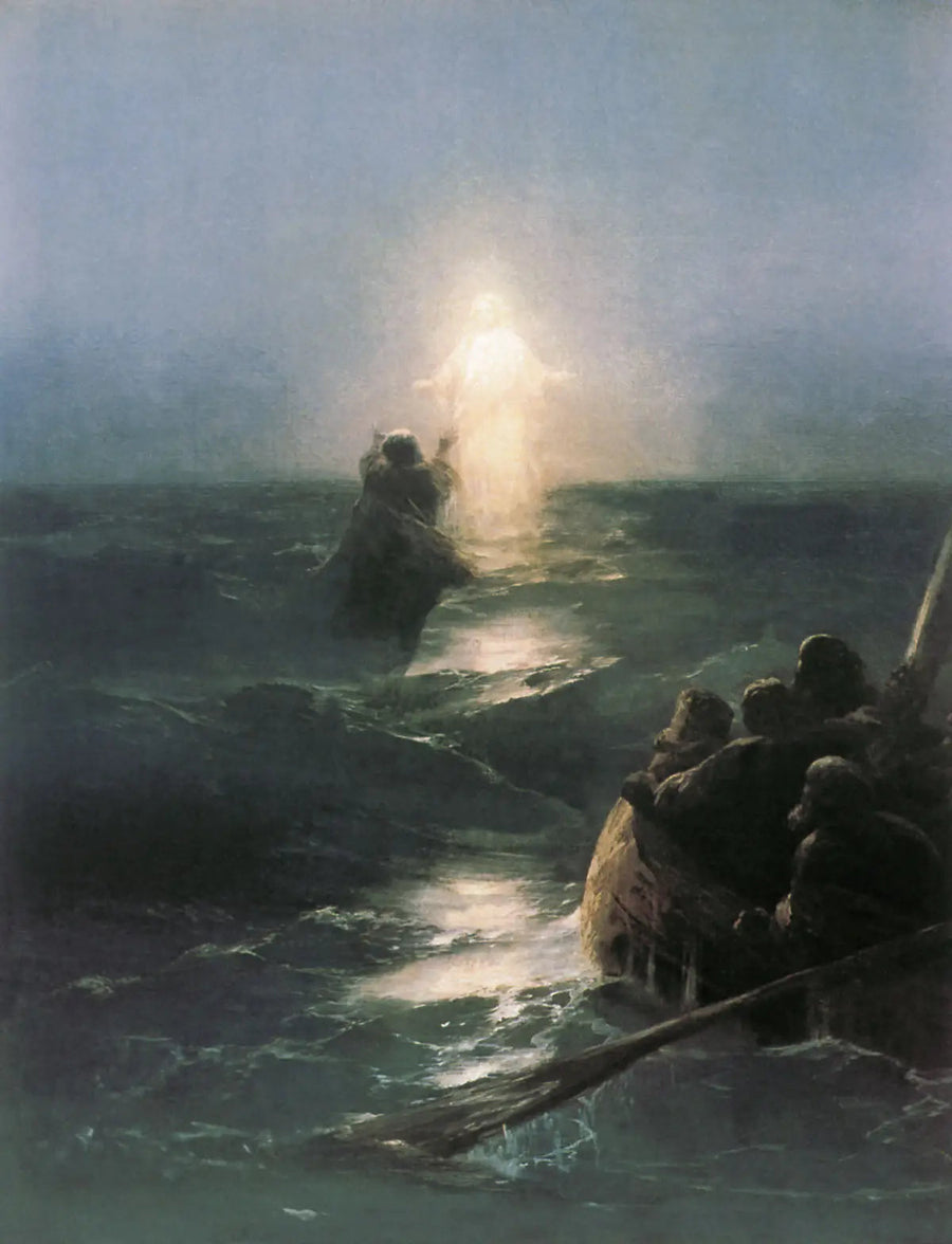 Lopen op het water - Ivan Aïvazovski

Source:
Marcher sur l'eau - Ivan Aïvazovski
