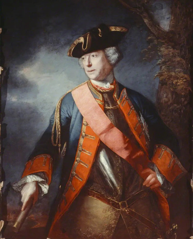Maréchal Jean Louis Ligonier (later Lord Ligonier) (1680–1770) - Joshua Reynolds

Source:
Maréchal Jean Louis Ligonier (plus tard Lord Ligonier) (1680–1770) - Joshua Reynolds