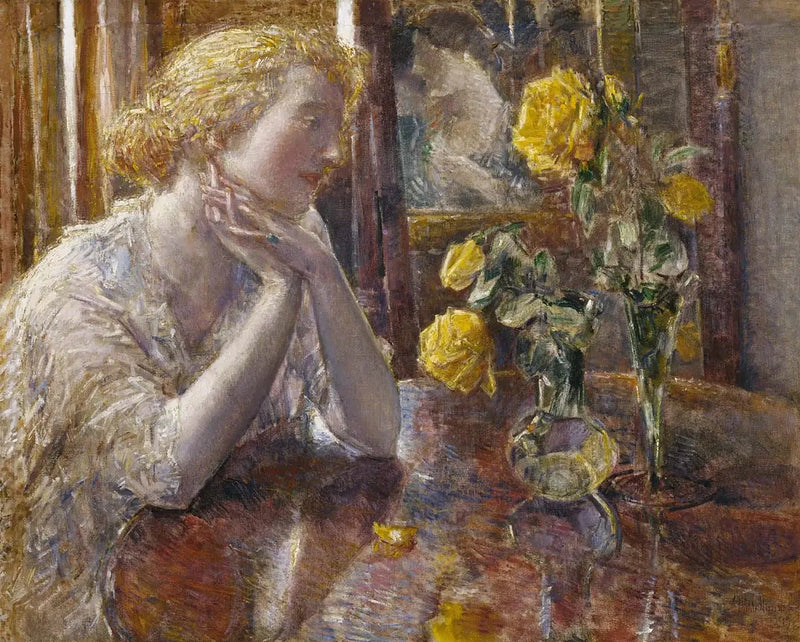 Maréchal Niel Rozen - Childe Hassam

Source:
Maréchal Niel Roses - Childe Hassam