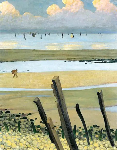 Laagwater in Villerville - Félix Vallotton

Source:
Marée basse à Villerville - Félix Vallotton