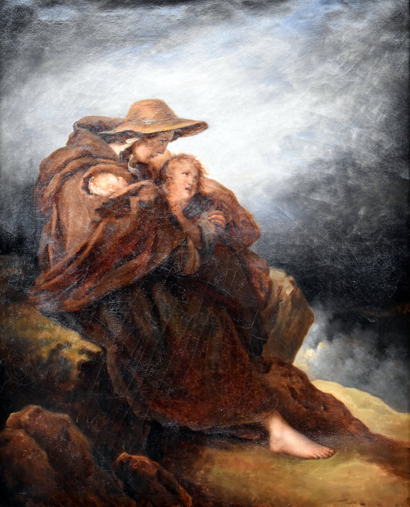 Opkomend tij - Ary Scheffer
