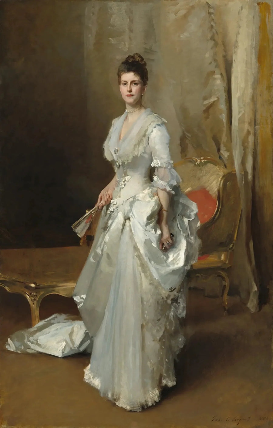 Margaret Stuyvesant Rutherfurd White (Mevrouw Henry White) - John Singer Sargent