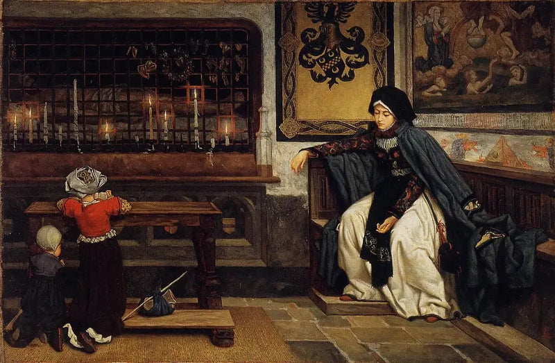 Margriet in de kerk - James Tissot

Source:
Marguerite à l'église - James Tissot