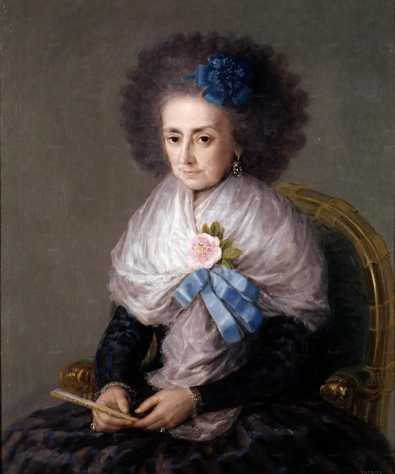 María Antonia Gonzaga, markiezin douairière van Villafranca - Francisco de Goya