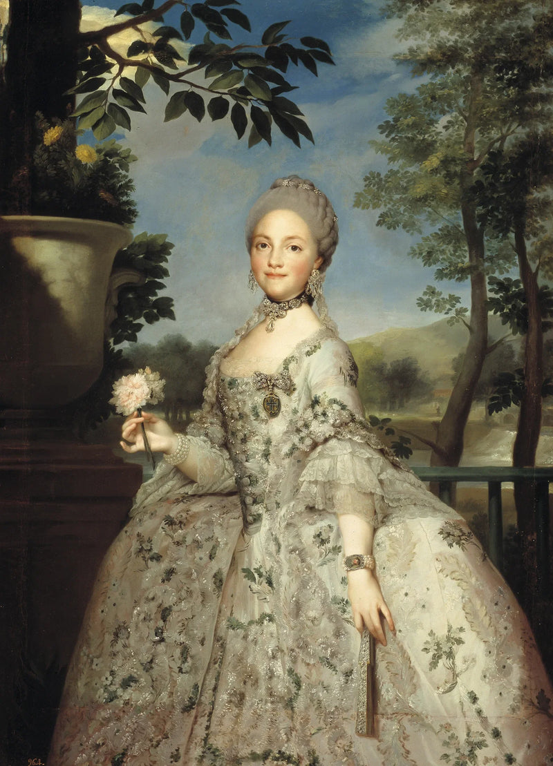 Maria Luisa van Parma, prinses van Asturië - Anton Raphael Mengs