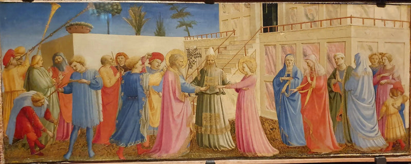Huwelijk van de Maagd - Fra Angelico

Source:
Mariage de la Vierge - Fra Angelico