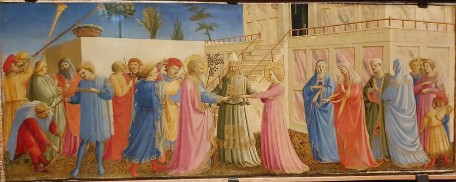 Huwelijk van de Maagd - Fra Angelico

Source:
Mariage de la Vierge - Fra Angelico