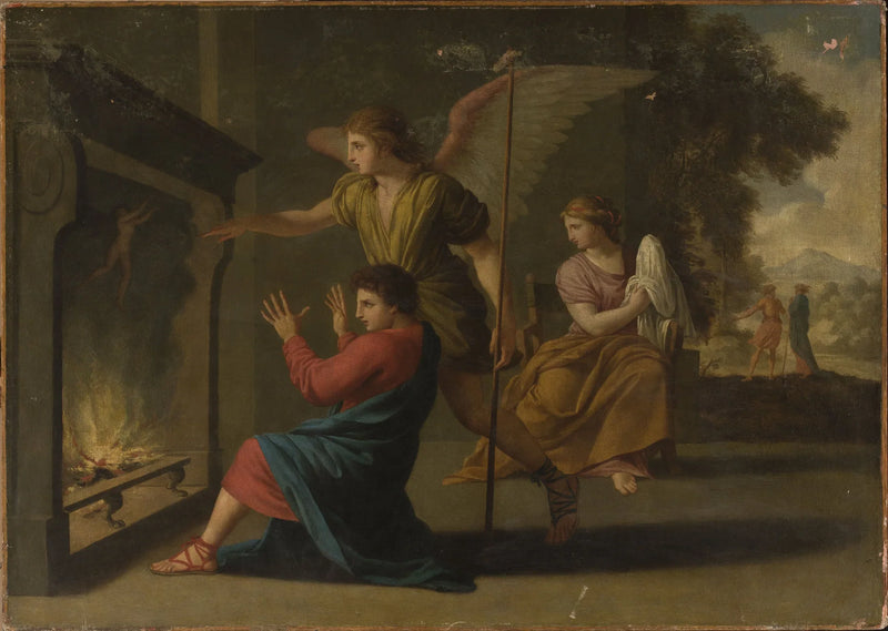 Huwelijk van Tobias en Sarah - Eustache Le Sueur