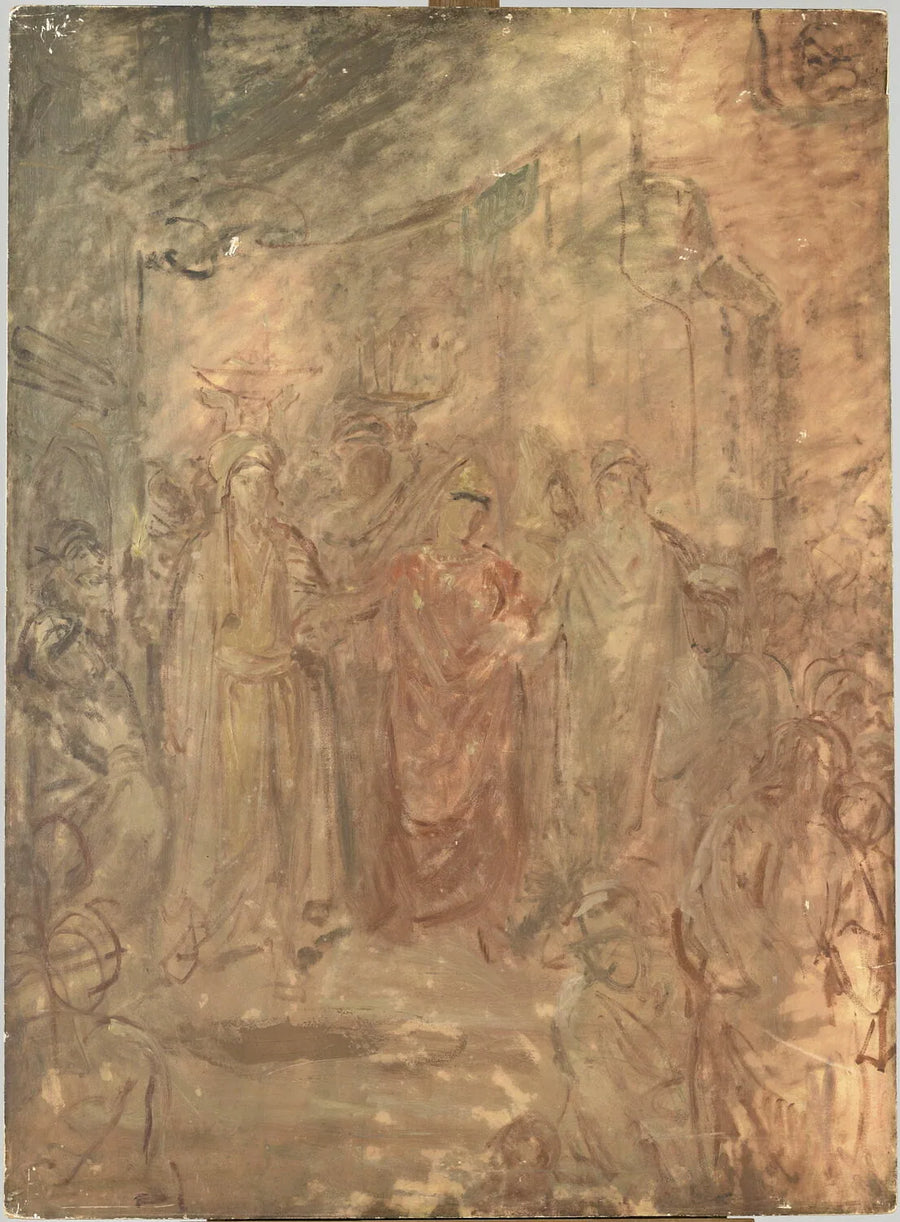Joods huwelijk in Constantine - Théodore Chassériau