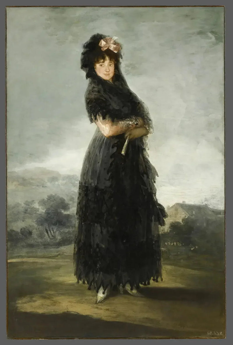 Mariana Waldstein, markiezin van Santa Cruz - Francisco de Goya