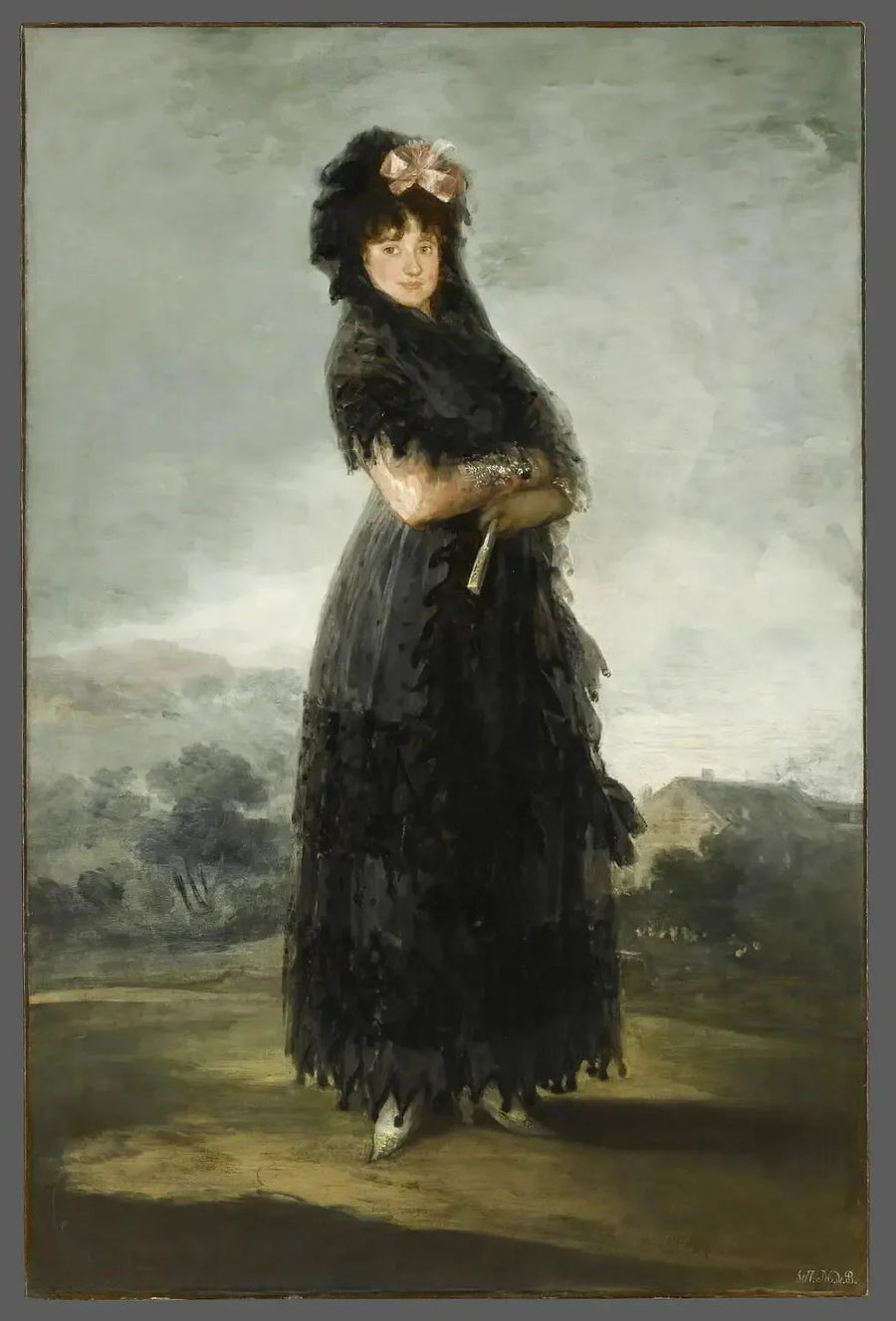 Mariana Waldstein, markiezin van Santa Cruz - Francisco de Goya