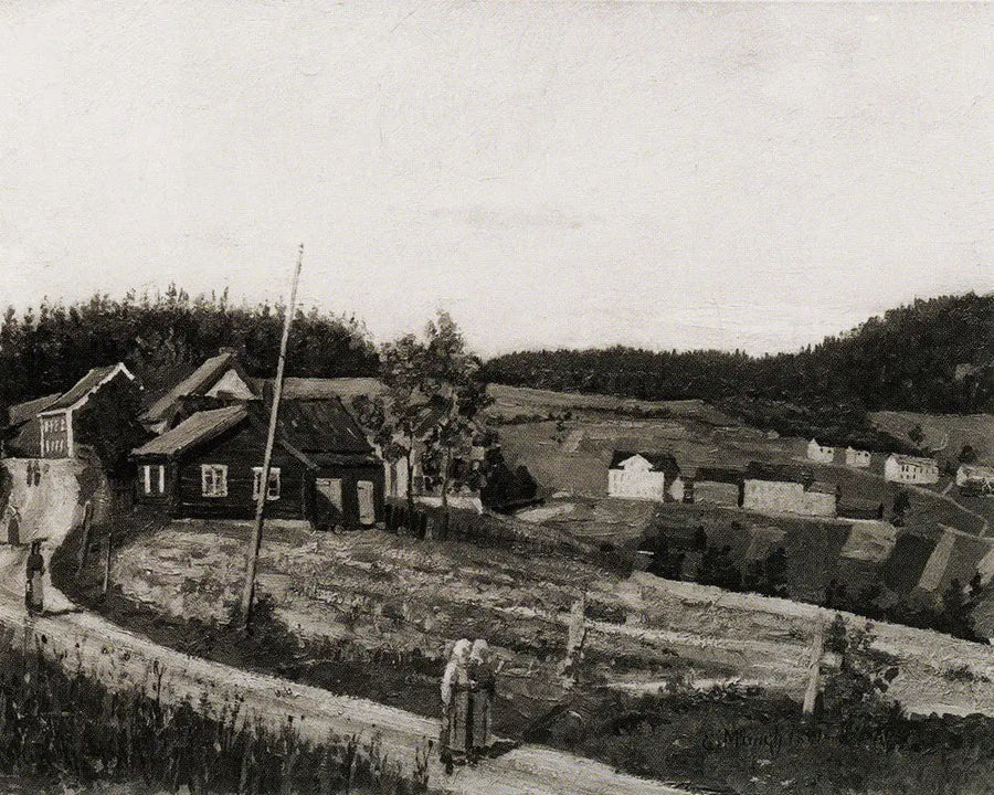 Maridalsveien in Nydalen - Edvard Munch