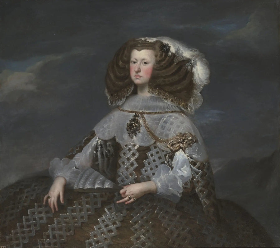 Marie-Anne d'Autriche, koningin van Spanje (1635-1696), regentes - Diego Velázquez