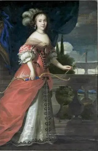 Marie Anne Mancini en jageres - Juste d'Egmont